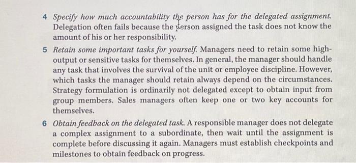 3 Delegation Of Responsibility And Empowerment P 235 Is Extremely Important For Any Manager And His Organization Li 3