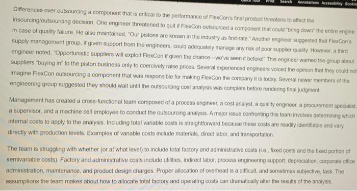 Flexcon S Insourcing Outsourcing Of Pistons Flexcon A 3 Billion Maker Of Small Industrial Engines Is Undergoing A Maj 6
