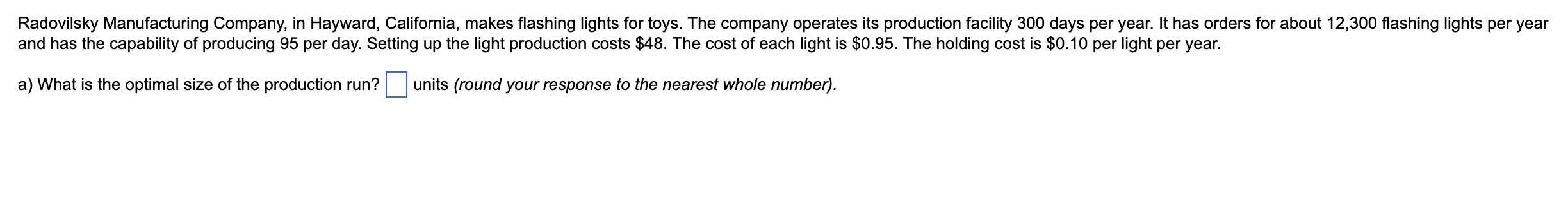 Radovilsky Manufacturing Company In Hayward California Makes Flashing Lights For Toys The Company Operates Its Produ 1
