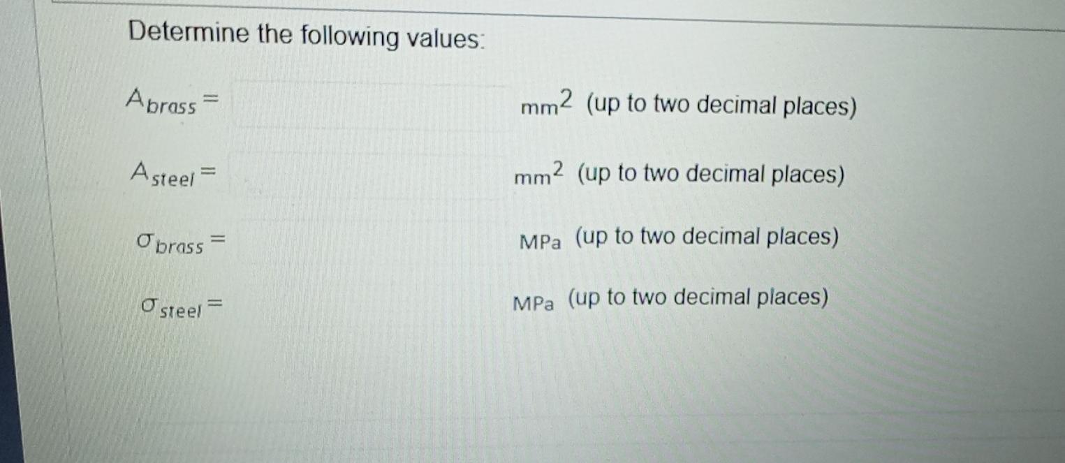 Question 1 A Bar Of Dimensions 79 Mm In Width 88 Mm In Height And 256 Mm In Length Is Subjected To A Temperature Change 3