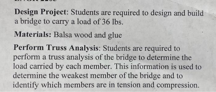 I Need Help Doing A Truss Analysis And Determing Which Members Are In Tension Ans Compression 1