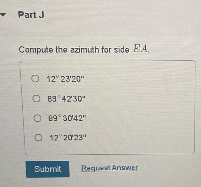 Course Ab Of A Five Sided Traverse Runs Due North From The Given Balanced Interior Angles To The Right Compute And Tab 6