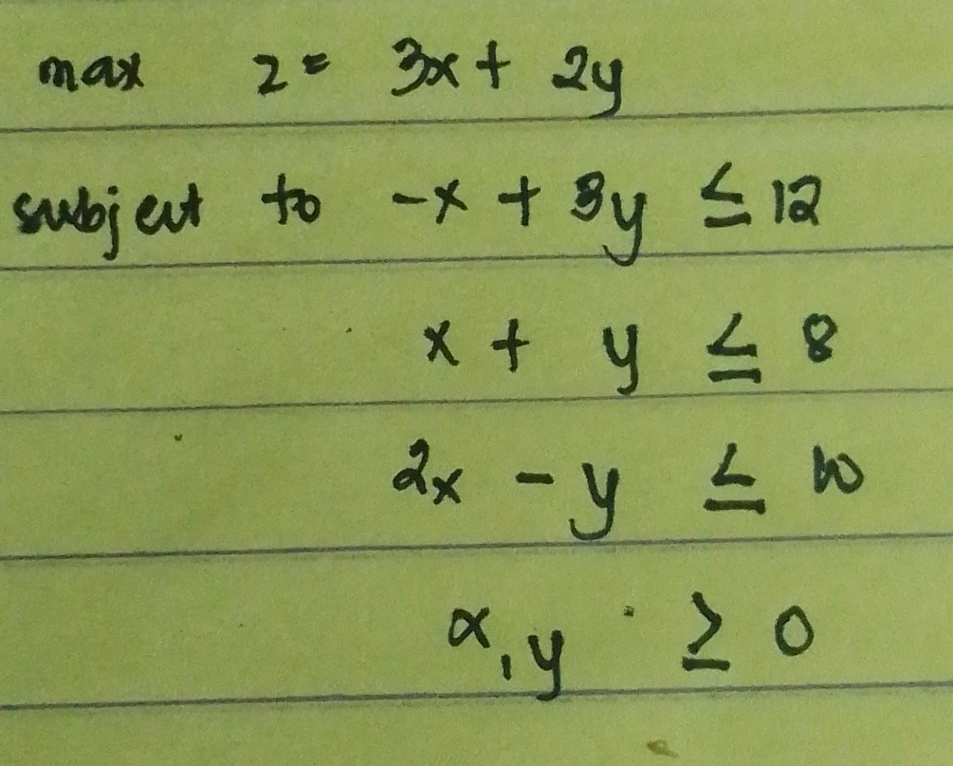 Solve The Following 1