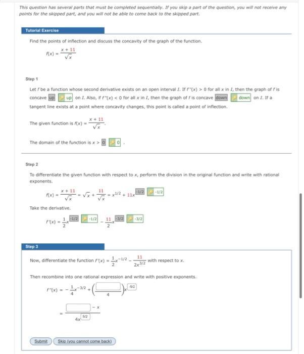 This Question Has Several Parts That Must Be Completed Sequentially If You Skip A Part Of The Question You Will Not Re 1