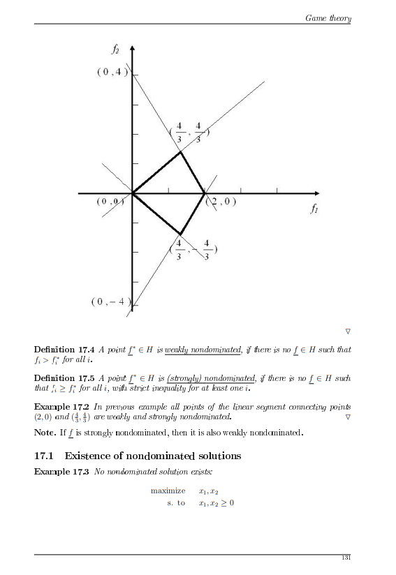 2 Consider The Following Multiobjective Problem X 2x 2x X Maximize Subject To X1 X 0 2x X 6 X X 4