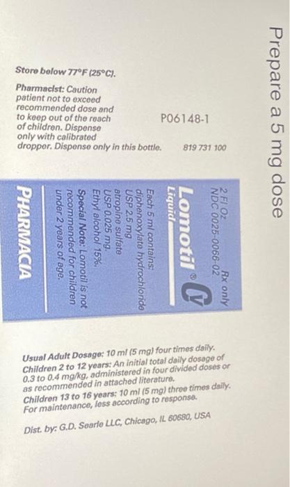 Store Below 77 F 25 C Pharmacist Caution Patient Not To Exceed Recommended Dose And To Keep Out Of The Reach P06148 1
