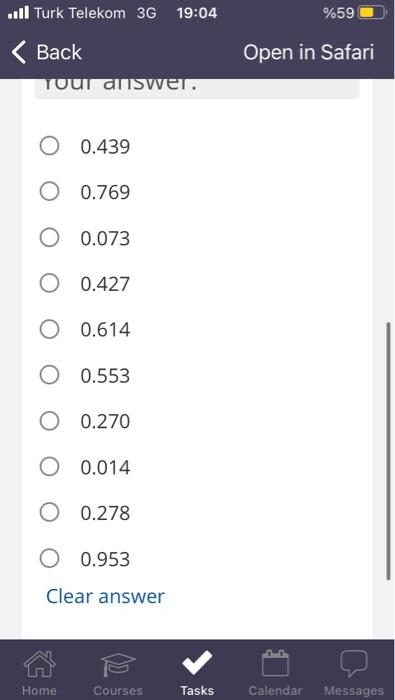 Turk Telekom 3g 19 04 Back Question 1 10380 Occurences Are Observed Over A Period Of 5000 Days Assuming A Poisson Distr 2
