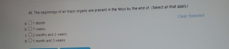 2 14 A Woman With Rh Negative Blood Is Administered Rhogam Following An Abortion To Prevent Clear Selected A O Pregnan 2