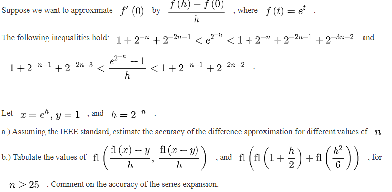 Floating Point Arithmetic Ieee Starndard A Floating Point Number With A Base B And Length N Is Definied As X D D D 2