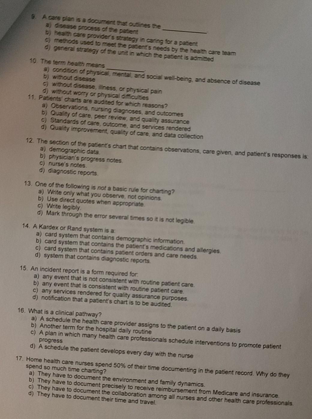 9 A Rare Plan Is A Document Thatodines Me A Disease Process Of The Patient By Heamcze Providers Strategy In Caring For 1