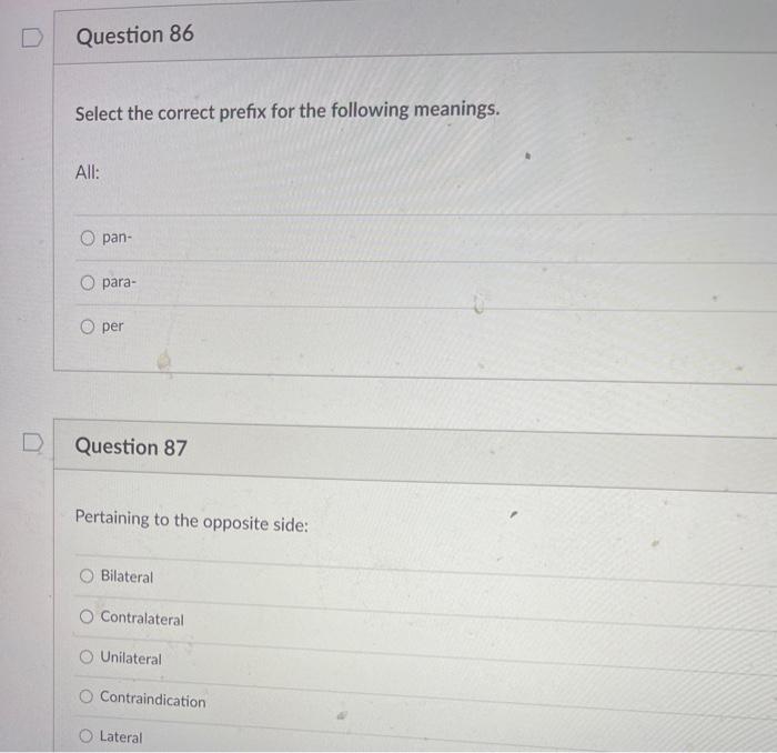 Question 80 Excessive Sugar In The Blood Hypodermic Hypoglycemia O Glycosuria Hematuria Hyperglycemia Question 81 Percu 4