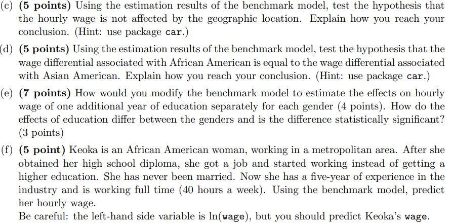 1m Robust Formula 1n Wage Educ Exper Hrswk Married Metro Midwest Southwest Black Asian Data Cps Se 2