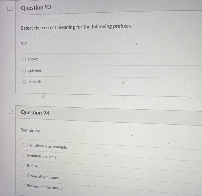 D Question 91 Epithelium Surface Cells That Line Internal Organs And Are Found In The Skin O Membrane Surrounding Bone 2