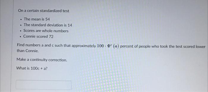 Make The Following Assumptions The Average Combined Sat Score Is 1 000 The Standard Deviation Of Combined Sat Score 2