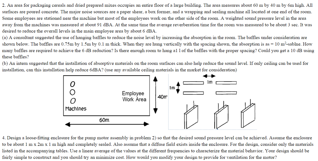 2 An Area For Packaging Cereals And Dried Prepared Mixes Occupies An Entire Floor Of A Large Building The Area Measure 1