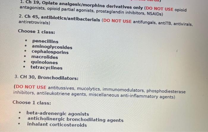 1 Ch 19 Oplate Analgesic Morphine Derivatives Only Do Not Use Opioid Antagonists Opioid Partial Agonists Prostaglan 1