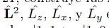 A Construct The Matrices That In The Case L 1 Associated With The Operatore In The Representation Of Lz That Is In 1