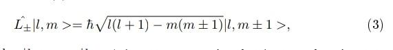 A Construct The Matrices That In The Case L 1 Associated With The Operatore In The Representation Of Lz That Is In 2