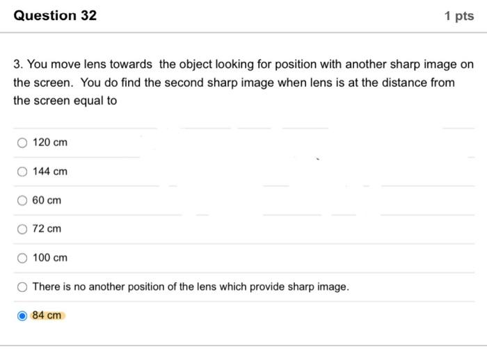 H 0 L 2 X L Next Several Questions Will Be About Optical Setup Shown In The Figure Distance Between Object And Viewing 2