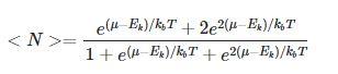 Calculate The Chemical Potential And Total Energy At T 0 For A Gas That Has No Spin Occupancy Of None 1 Or 2 With The 1