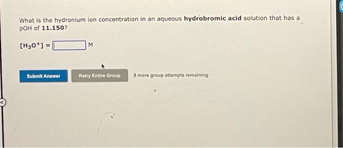 3 Use The References To Access Important Values If Needed For This Question What Is The Poh Of An Aqueous Solution Of 0 2