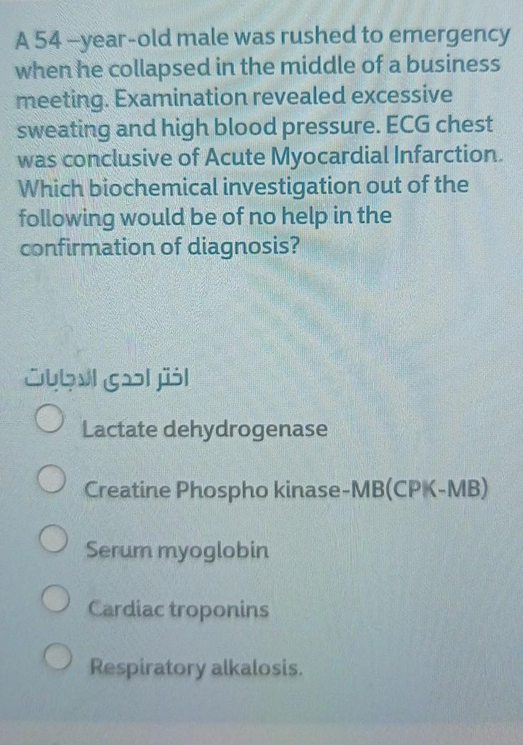 A54 Year Old Male Was Rushed To Emergency When He Collapsed In The Middle Of A Business Meeting Examination Revealed Ex 1