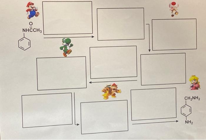 Please Fill In The Boxes With The Correct Compounds And Any Appropriate Reagents Needed To Complete The Synthesis 1