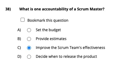 What Is One Accountability Of A Scrum Master