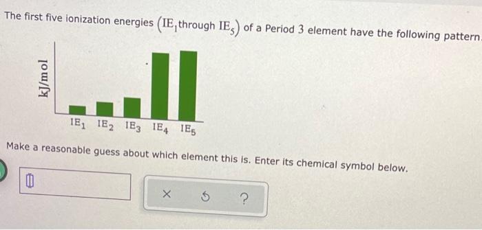 7 Consider The Following Data For Flourine 10 2