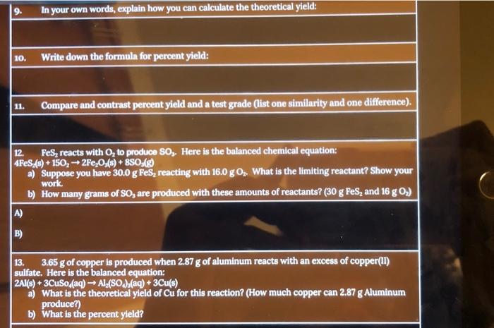 5 Suppose You Are Making Tacos With The Ingredients In The Picture Below What Is The Limiting Ingredient For Your Taco 2