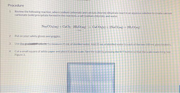 Amount Of Substance 1 5 G The Balance Equation Is Na2co3 Aq Cacl2 2h2o Aq Caco3 S 2nacl Aq 2h2o A 2