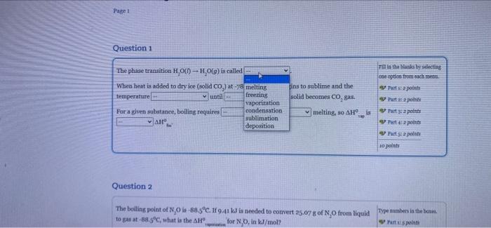 The Phase Transition Co S Co G Is Called When Heat Is Added To Ice At 0 C The Ice Begins To Melt And The Temperatu 3