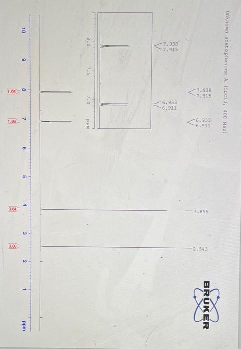 Thank You So Much For Any Help Im Going To Attach Both Nmrs And A Picture Of The Structures Without The Coupling 2