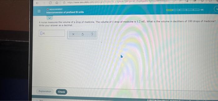 Cn Https Www Awu Aleks Com Alekscgi Htese Lo U Ignsike J0p3p Lig Izvprqway Goderthe C Measurement Interconversion Of 1
