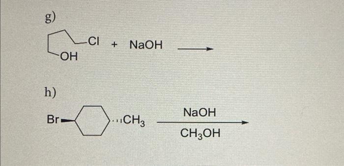 6 45 Predict The Products Of The Following Sn2 Reactions A Ona Ci B Br Nacn Br C S Na F D Ci Ch3 Ch2 8ch E 2