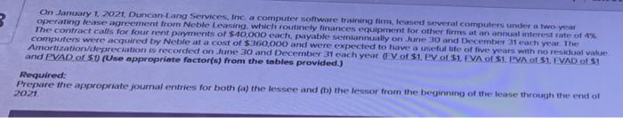 Save Exit Uncan Lang Services Inc A Computer Software Training Firm Leased Several Computers Under A Two Year Ment 2