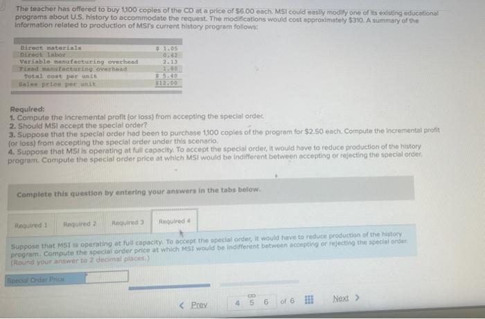 Required Information The Following Information Applies To The Questions Displayed Below Morning Sky Inc Ms Manufa 4