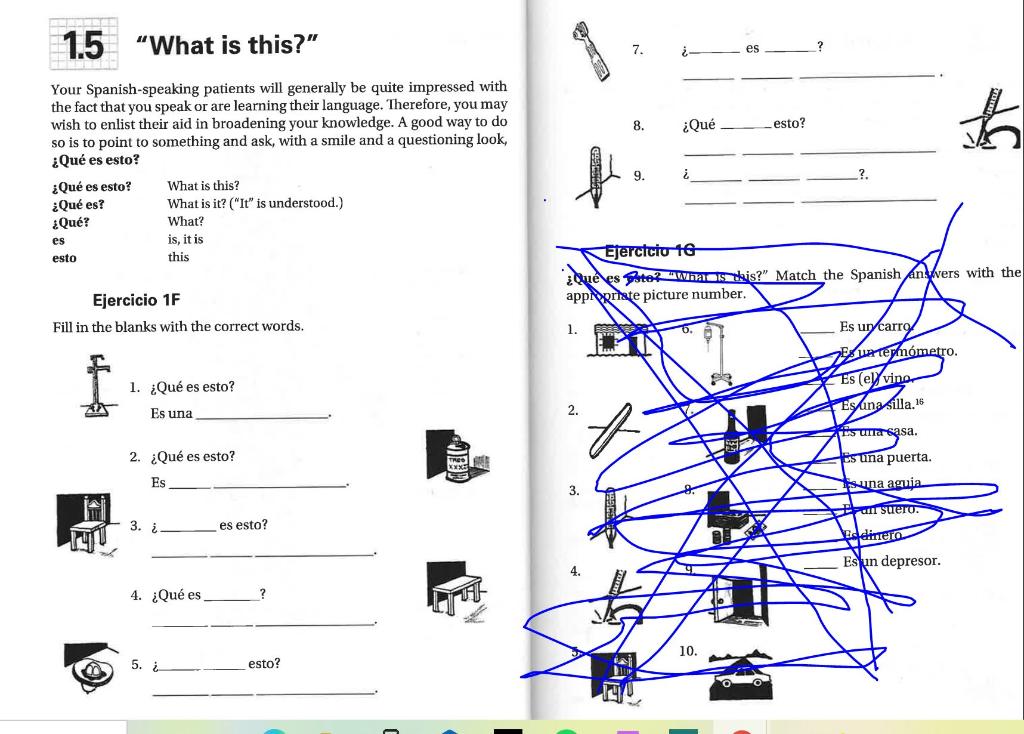 1 5 What Is This 8 Que Esto T Your Spanish Speaking Patients Will Generally Be Quite Impressed With The Fact That 1