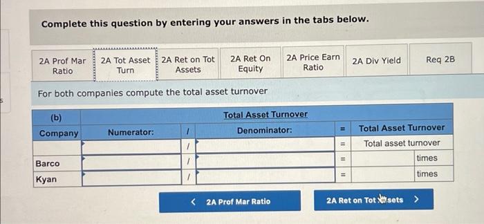 The Following Information Applies To The Questions Displayed Below Summary Information From The Financial Statements 3