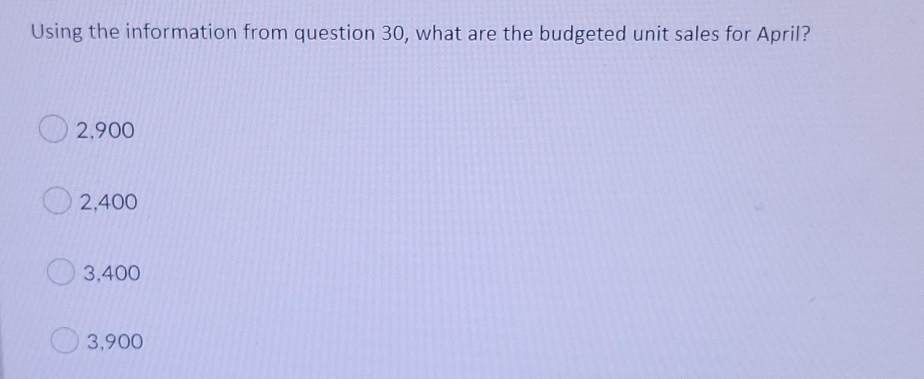 Question 30 2 5 Points Which Variance Measures How Well A Business Keeps Unit Cost Of Material Within Standards Effic 2