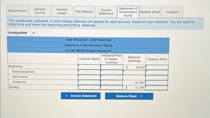 Required Information The Following Information Applies To The Questions Displayed Below One Product Corporation Opc 9