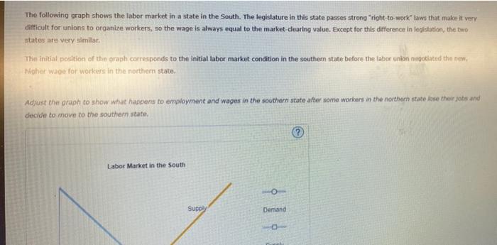 3 Contrasting Labor Union Laws In Two States Consider Two States That Adopt Different Laws Concerning Labor Unions The 3