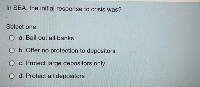 Which Of The Following Is A Benefit Of Central Bank Autonomy Select One O A Corruption O B Conflicts Of Interest O C 2