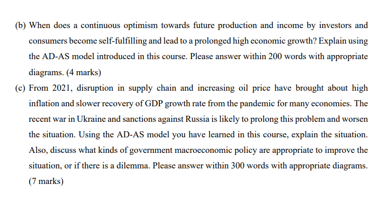B When Does A Continuous Optimism Towards Future Production And Income By Investors And Consumers Become Self Fulfilli 1