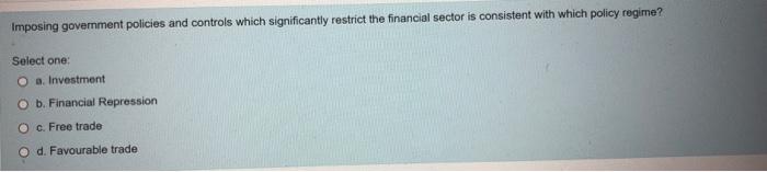 Which Of The Following Is True Of The Services Offered By Mfis Select One O A Savings And Insurance Services Are Less 2