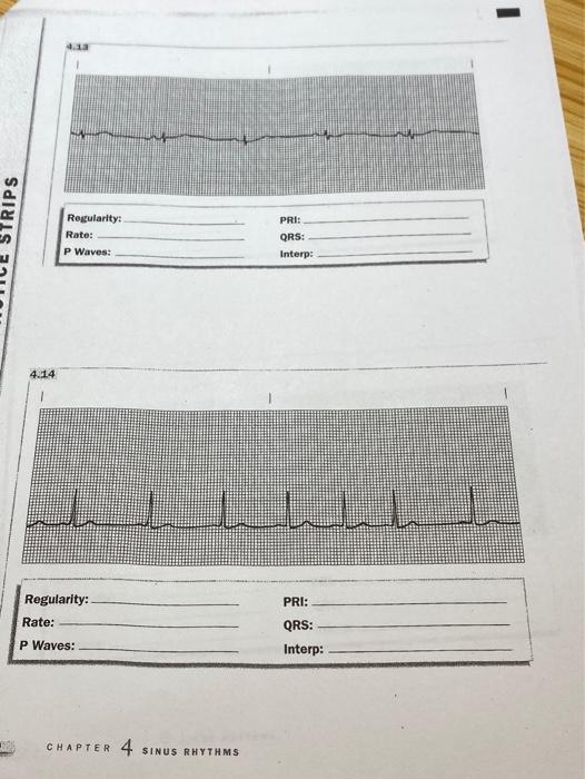 4 13 Trips Regularity Rate P Waves Pri Qrs Interp 4 14 1 W Pri Regularity Rate P Waves Qrs Interp Chapter 4 1