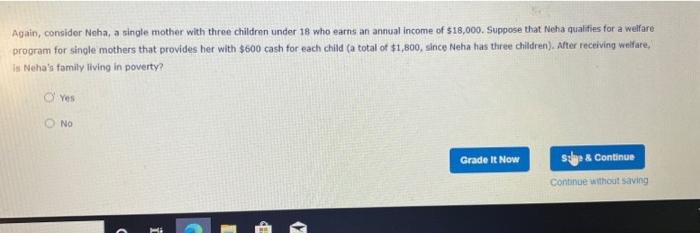 Homework Ch 20 2 Understanding The U S Poverty Line The Following Table Shows The U S Poverty Thresholds For 2018 B 3