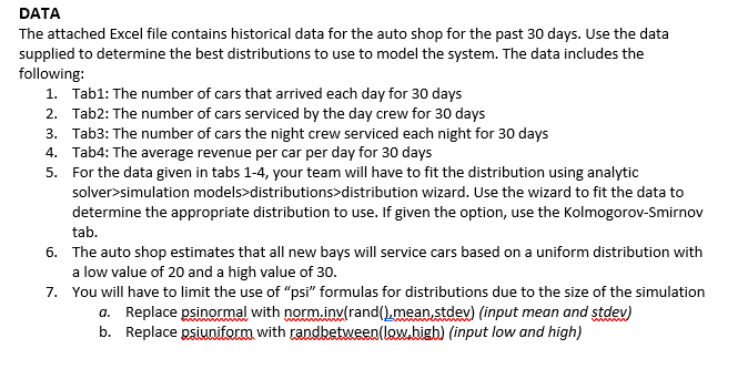 An Auto Maintenance Shop Suddenly Has More Customers Than It Can Handle In A Given Day The Shop Currently Has One Maint 3