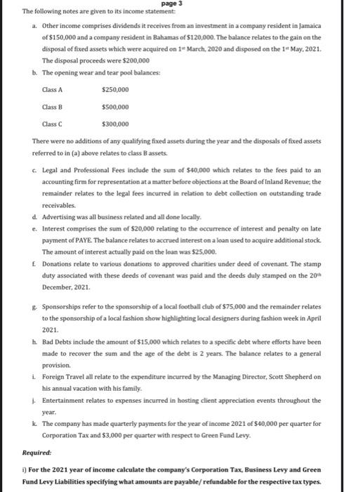 Section A Attempt All Questions In This Section 1 Shepherd Enterprises Limited The Company Is A Limited Liability 2