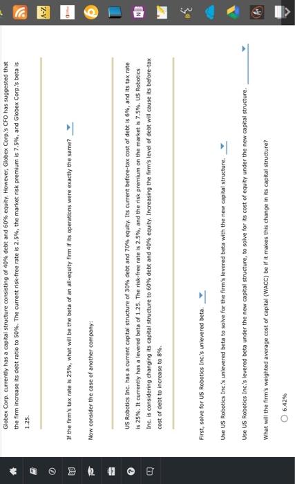 2 8 Review This Situation Transworld Consortium Corp Is Trying To Identify Its Optimal Capital Structure Transworld 2